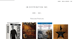 Desktop Screenshot of jmdistribution.com